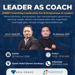 Leader As Coach Surabaya (ORBIT Coaching Leadership)